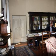 Daniele Olschki's office.